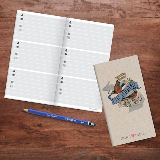TF Publishing Michigan Address Book